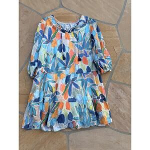 Nic Zoe Womens Multi Print Pullover Dress 1X All Season CB